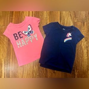 2 size 6 tops - carters brand